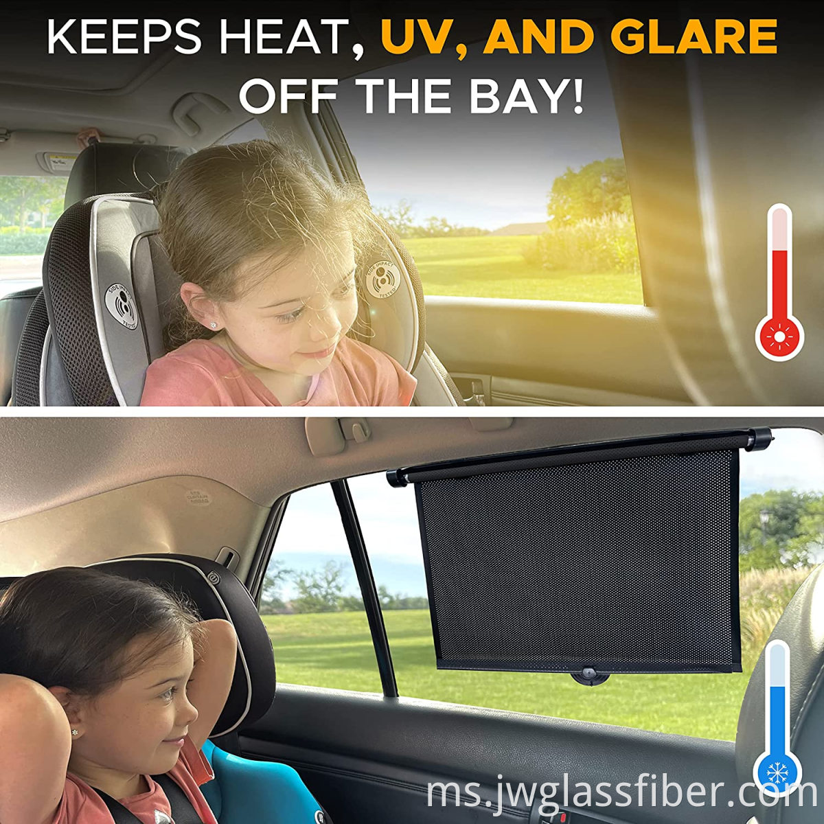 Kereta Sun Shade Window Sunshade Car